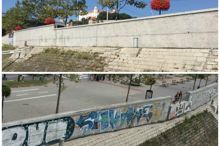 Ilustračný obrázok k článku Vyčíňanie tvorcov grafitov nemá konca. V Starom Meste jedno "dielo" odstránili