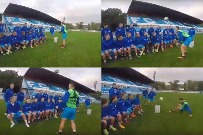 Ilustračný obrázok k článku VIDEO: Parádička v podaní mladíkov z FC Nitra. Hlavičkovanie, ktoré nemá chybu!