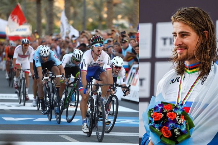 Ilustračný obrázok k článku VIDEO, FOTO: Peter Sagan sa stal majstrom sveta a prepísal historické tabuľky