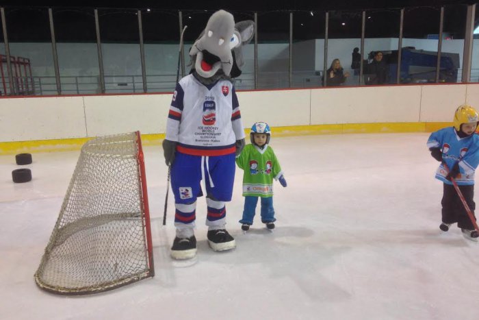 Ilustračný obrázok k článku Prvé kroky na ľade sa malým hokejistom podarili