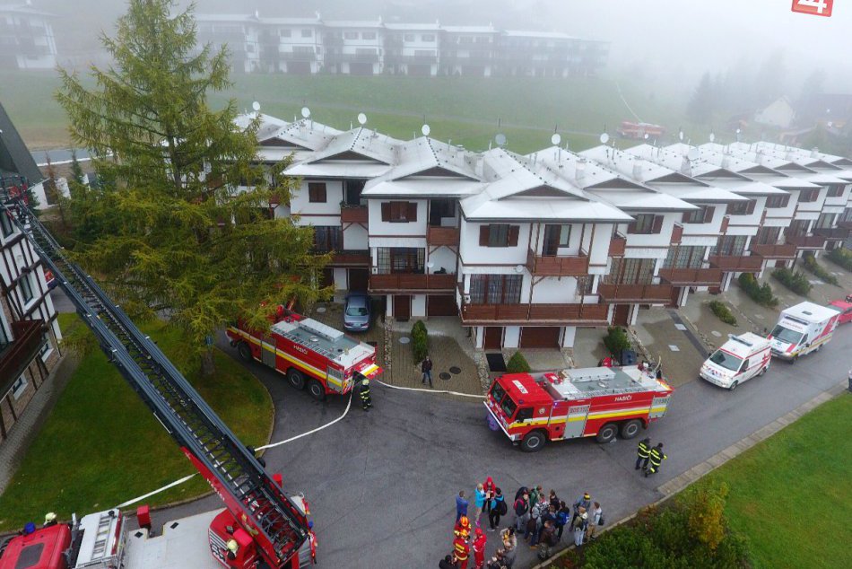 Ilustračný obrázok k článku FOTO: V akcii všetky záchranné zložky. Veľké cvičenie hasičov na Donovaloch