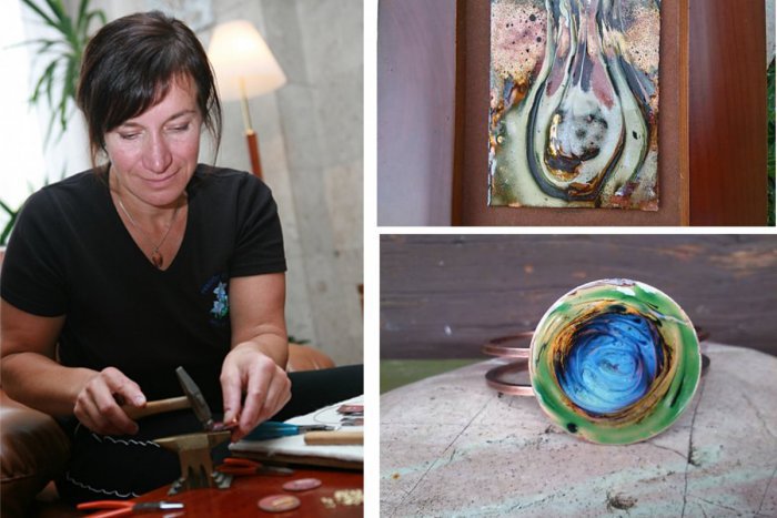 Ilustračný obrázok k článku FOTO: Ive učaroval smalt, začala tvoriť svoje sny pretavené ohňom aj do šperkov