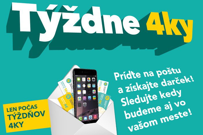 Ilustračný obrázok k článku A je TO. tu opäť! Na pošte v Poprade môžete počas týždňa získať bonusový kredit i špičkový telefón