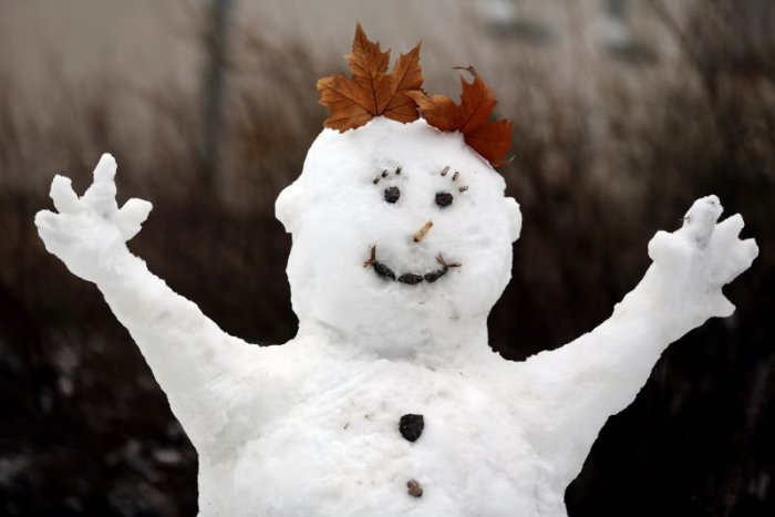 Ilustračný obrázok k článku Naprieč krajinou sú vlaky terčom detských hier: V zime im v ceste stojí aj snehuliak