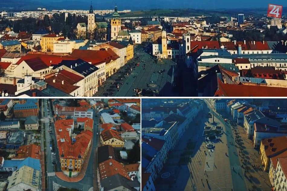 Ilustračný obrázok k článku Nádherné VIDEO študenta UMB z Ukrajiny. Bystricu zachytil na úchvatných záberoch