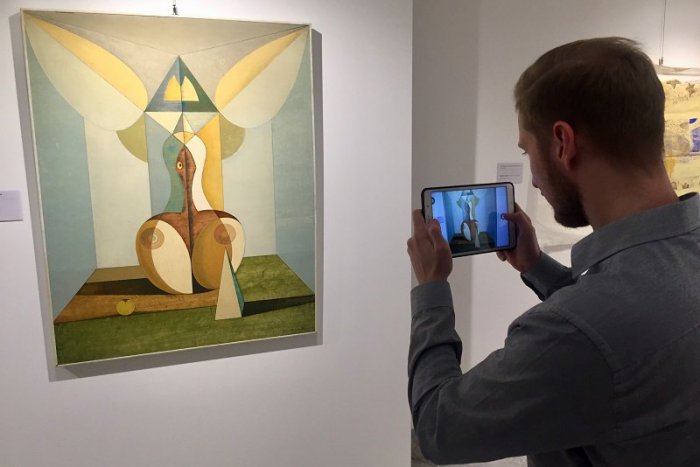 Ilustračný obrázok k článku Novinka v galérii Nedbalka. Moderné technológie vás vtiahnu do príbehov obrazov