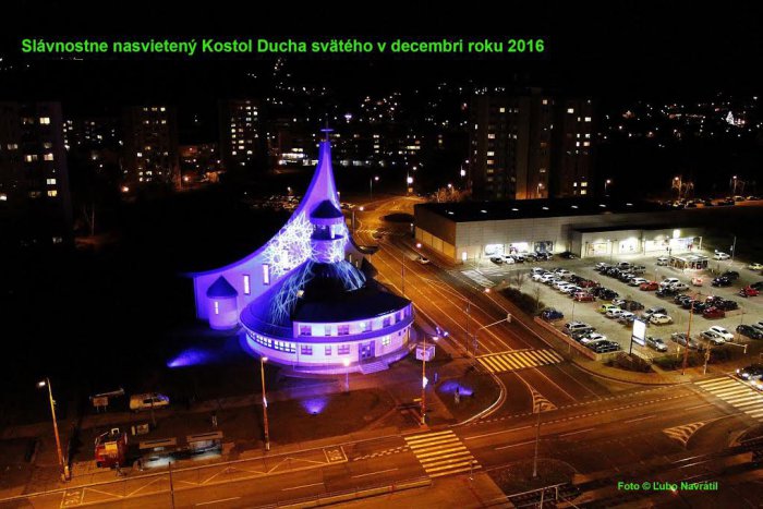 Ilustračný obrázok k článku Kostol Ducha svätého bude mať už 15 rokov