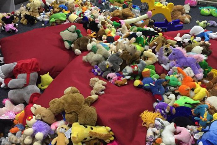 Ilustračný obrázok k článku Z REGIÓNOV: Diváci zahádzali ľad stovkami plyšákov