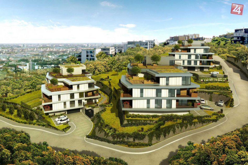 Ilustračný obrázok k článku FOTO: Na Kolibe postavia nové vily. Bývanie v nich podľa vlastných predstáv