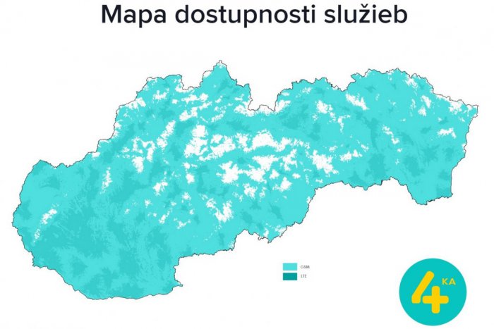 Ilustračný obrázok k článku 4ka výrazne zahustila pokrytie v Bratislave, Košiciach a ďalších mestách. 4G signál rozšírila aj do mnohých obcí