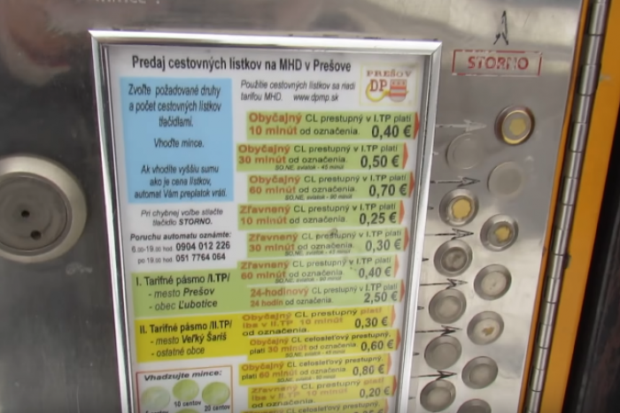 Ilustračný obrázok k článku Automat v Prešove upútal pozornosť: Namiesto lístkov vydával čudesné zvuky, VIDEO