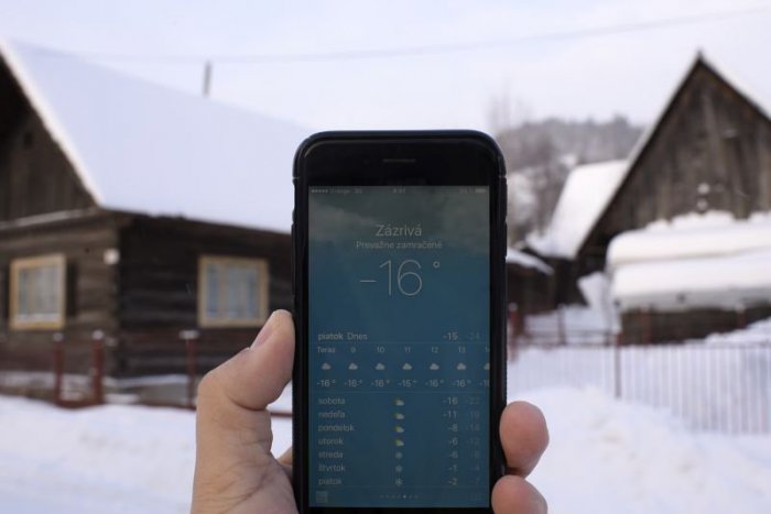 Ilustračný obrázok k článku FOTO: Snehová a mrznúca krása Slovenska sprevádzaná silným vetrom