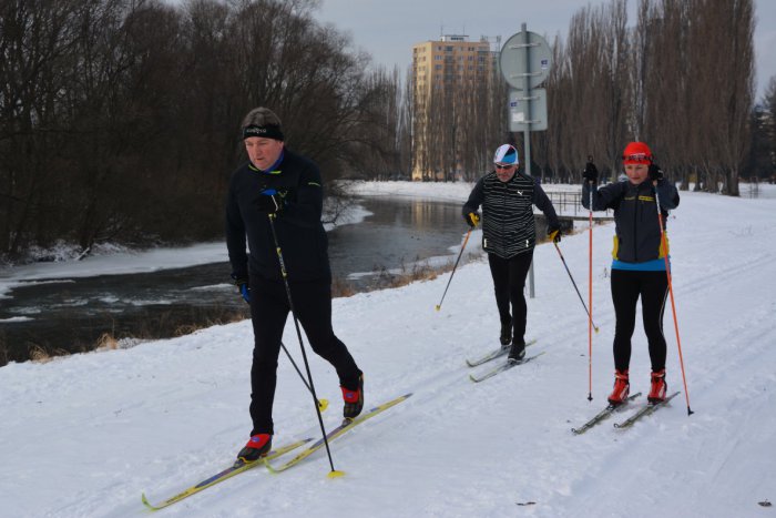 Ilustračný obrázok k článku Cyklistov v Mikuláši nahradia bežkári: Novú stopu otestoval aj primátor