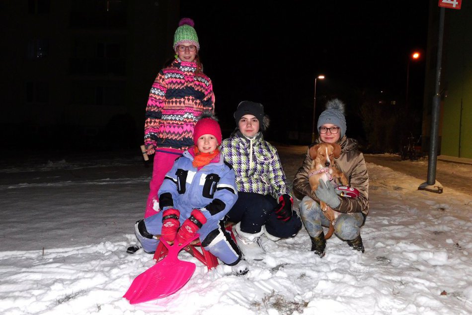 Ilustračný obrázok k článku Kde v Trnave sa dá dobre vysánkovať? FOTO zimných radovánok v meste