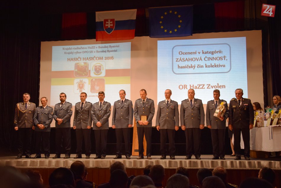 Ilustračný obrázok k článku FOTO: Veľká pocta pre zvolenských hasičov. Dočkali sa ocenenia za riskantný zásah