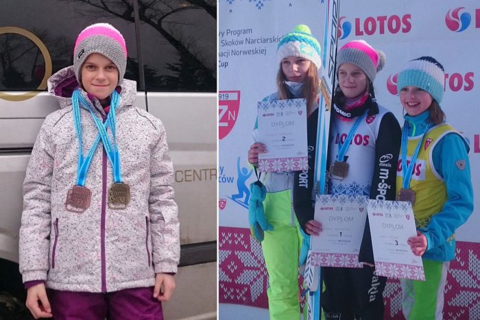 Ilustračný obrázok k článku FOTO: 10-ročná skokanka na lyžiach zo Seliec boduje. Tamara žne medzinárodné úspechy