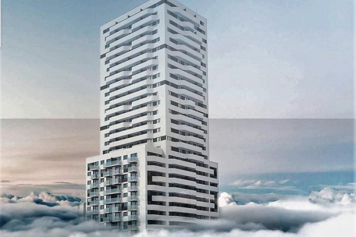 Ilustračný obrázok k článku Petržalka sa opäť rozrastie. V bývalom areáli Matadorky vyrastie 29 podlažná obytná veža