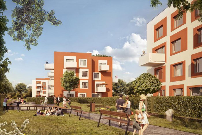 Ilustračný obrázok k článku Bratislava sa opäť rozrastie. Bytový komplex postavia neďaleko Volkswagenu