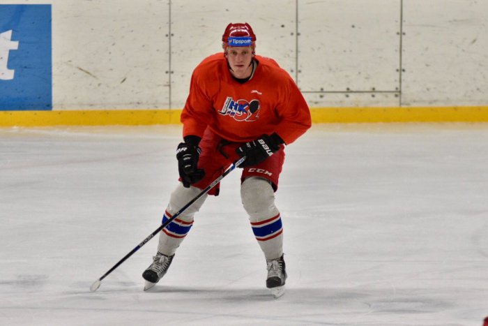 Ilustračný obrázok k článku Na tréningu Liptákov nová tvár: Český útočník s bohatými skúsenosťami