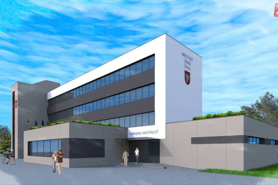 Ilustračný obrázok k článku VIZUALIZÁCIE: Mestský úrad v Šali zmení šat, prejde rozsiahlou rekonštrukciou
