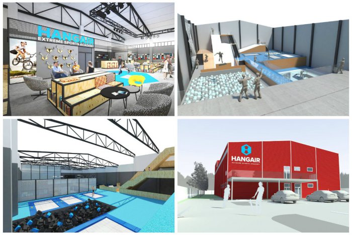 Ilustračný obrázok k článku Akadémia extrémnych športov pod jednou strechou. Hangair otvorí už čoskoro