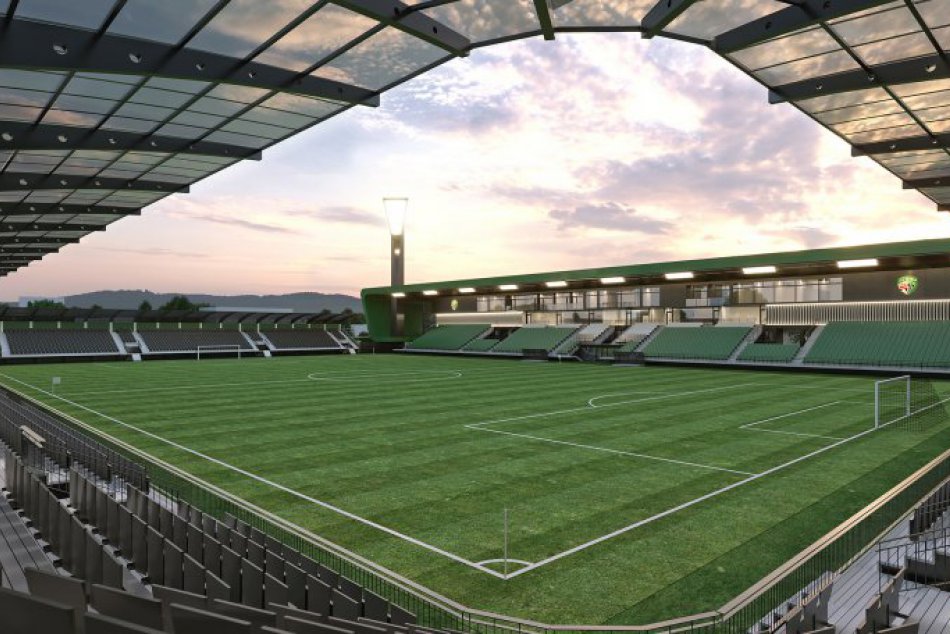 Ilustračný obrázok k článku Vynovený štadión v Prešove? Oproti súčasnému bude mať nejednu zaujímavosť