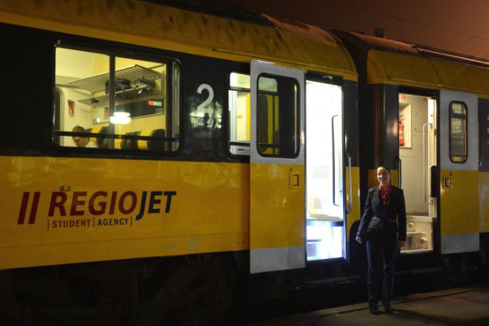 Ilustračný obrázok k článku RegioJet posilňuje od nedele spoje z Košíc do Prahy o ďalší pár vlakov