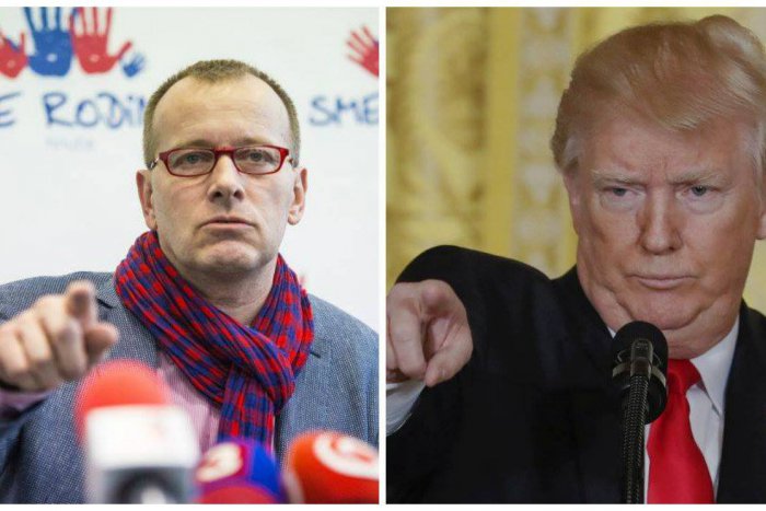 Ilustračný obrázok k článku SVET O SLOVENSKU: Boris Kollár, Donald Trump a kopec klamstiev