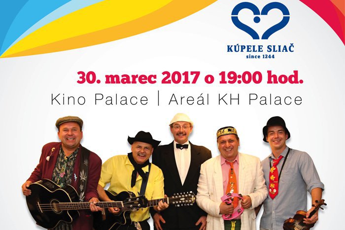 Ilustračný obrázok k článku Kúpele Sliač vás pozývajú na vystúpenie známej „vychodňarskej“ skupiny DRIŠĽAK