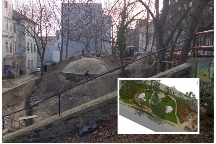 Ilustračný obrázok k článku FOTO: V Starom Meste vznikne nový parčík. Práce sú v plnom prúde