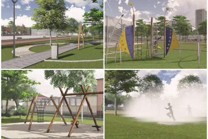 Ilustračný obrázok k článku Pozrite si, ako má vyzerať: V Trnave chcú postaviť nové lákavé ihrisko