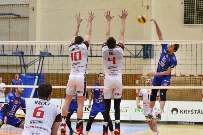 Ilustračný obrázok k článku Prešovčania doma nestačili na Prievidzu: Volejbalisti v semifinále prehrávajú 1:2