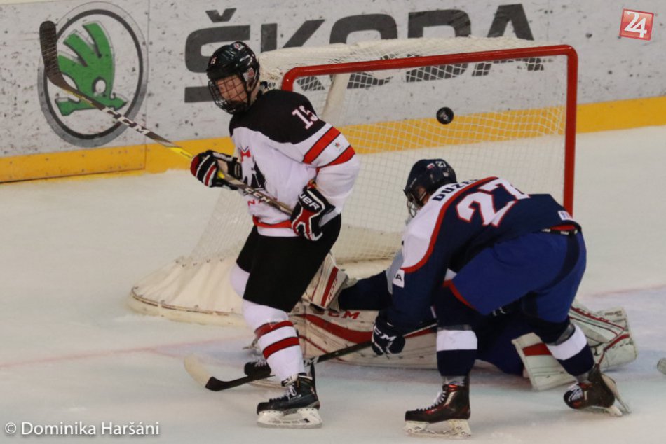 Ilustračný obrázok k článku Prvý bod na šampionáte: Naši mladí reprezentanti podľahli Kanade až v predĺžení