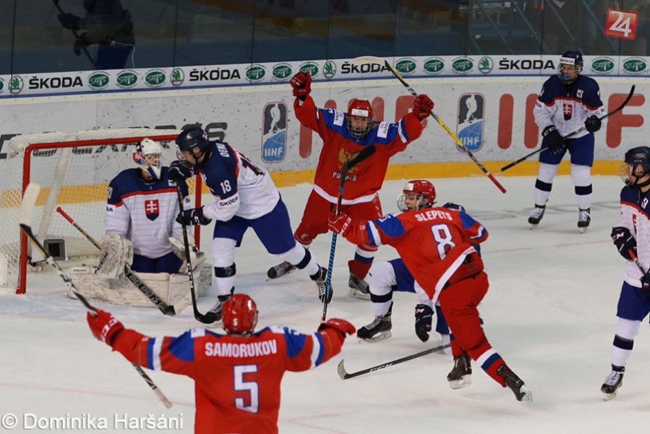Ilustračný obrázok k článku Slováci predviedli fantastický hokej. Na MS však po prehre s Rusmi skončili