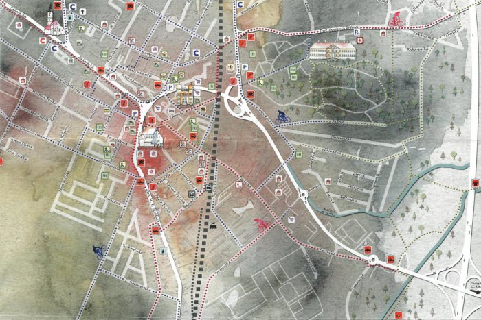 Ilustračný obrázok k článku Malackí cyklisti sa tešia z užitočnej novinky. Vznikla cyklomapa Malaciek