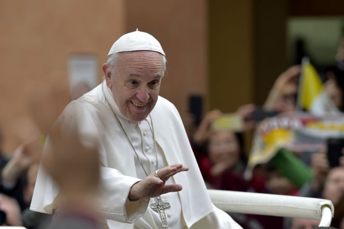 Ilustračný obrázok k článku Pápež František požehnal obraz Panny Márie: Je určený pre kostol na Slovensku