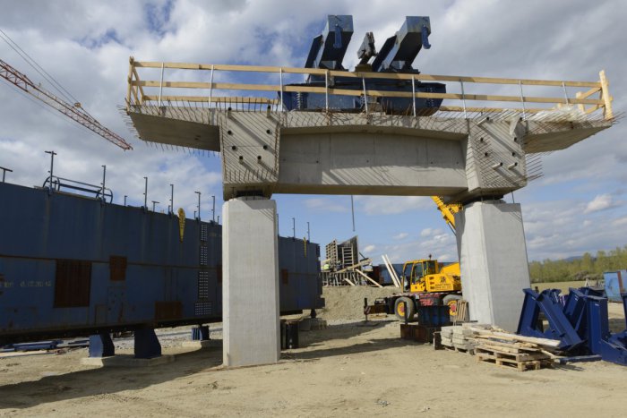 Ilustračný obrázok k článku Diaľnica D1 Budimír- Bidovce: Ako pokračujú práce na stavbe? FOTO