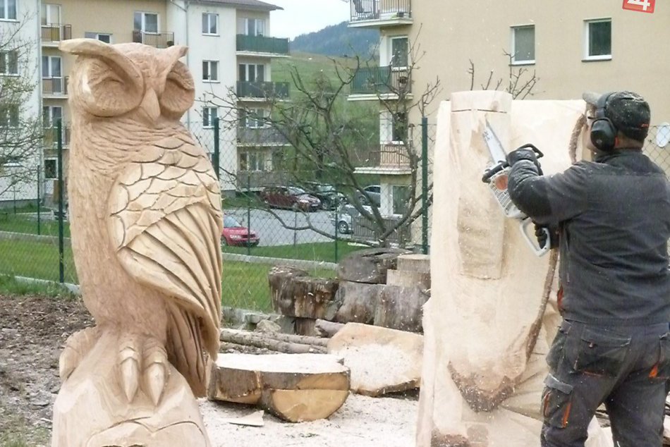 Ilustračný obrázok k článku KURIOZITA DŇA: Umeleckí rezbári predviedli svoje zručnosti, vytvorili nádherné sochy