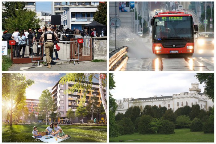 Ilustračný obrázok k článku TOP 5 tém týždňa: Nakrúcanie v Petržalke, rekreačná doprava aj poľovačky v Rusovciach