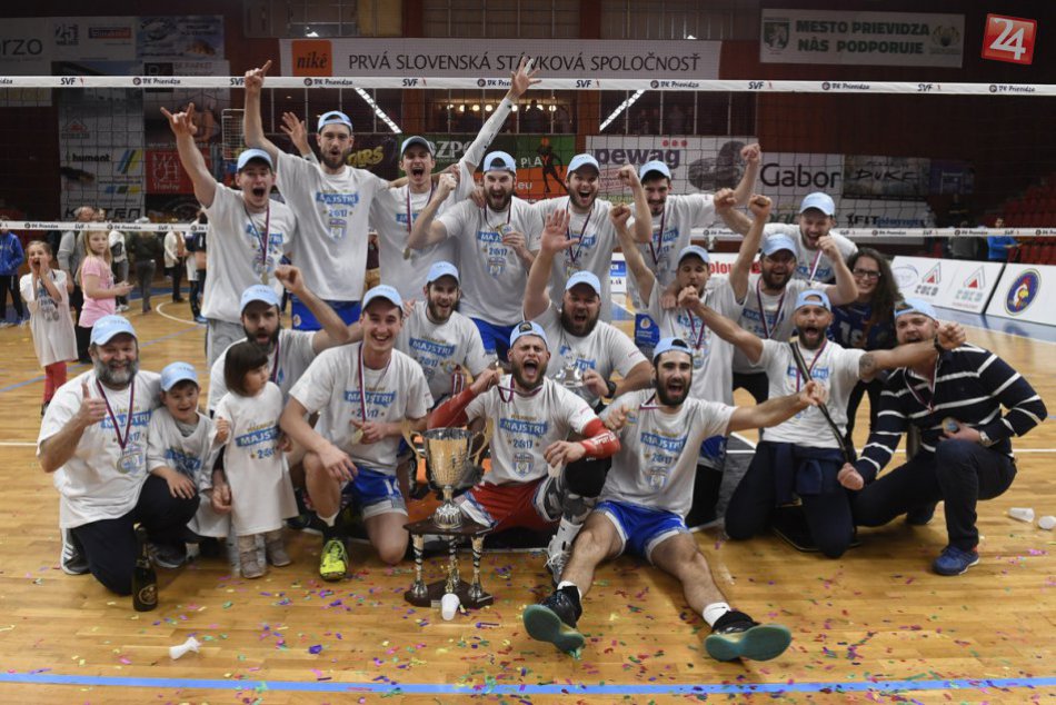 Ilustračný obrázok k článku FOTO: Volejbalisti Nitry obhájili majstrovský titul, pod Zobor priniesli zlato