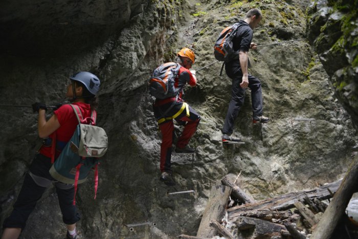 Ilustračný obrázok k článku Najťažšia kremnická via ferrata bude v zimnom období uzatvorená