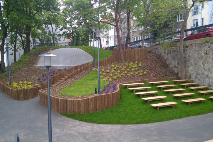 Ilustračný obrázok k článku FOTO: Vynovený parčík Svoradova sa ukázal v plnej kráse