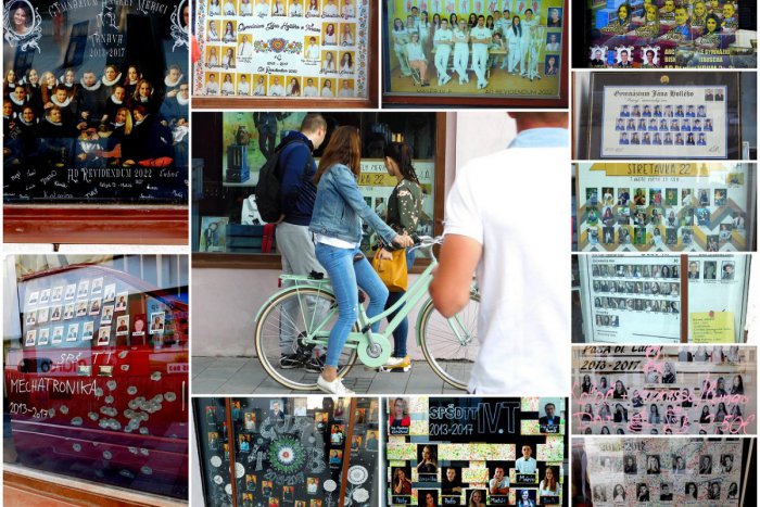 Ilustračný obrázok k článku Maturitné tablá á la Trnava: Sledujte, aké diela sa objavili v centre mesta, FOTO