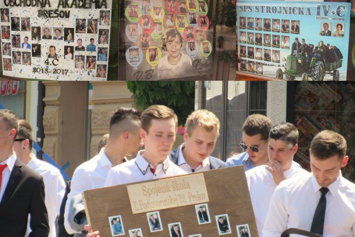 Ilustračný obrázok k článku Maturitné tablá á la Prešov: Sledujte, aké diela sa objavili v centre mesta, FOTO