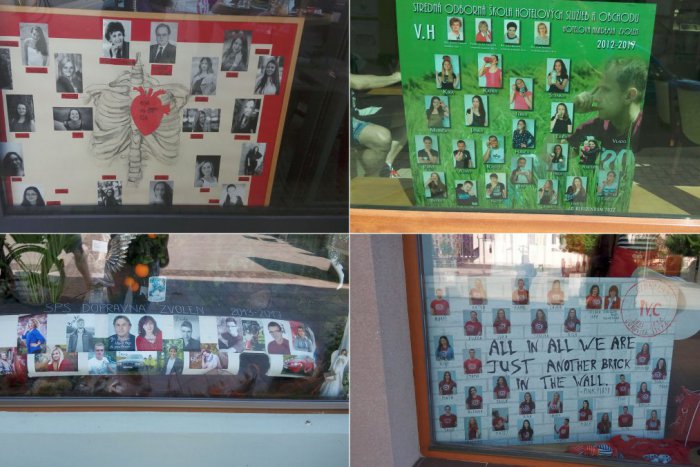 Ilustračný obrázok k článku FOTO: Zvolenské výklady zaplnili tablá maturantov. Ktoré je podľa vás NAJ?