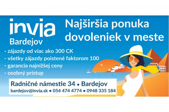Ilustračný obrázok k článku Aj Bardejovčania chcú výhodné dovolenky