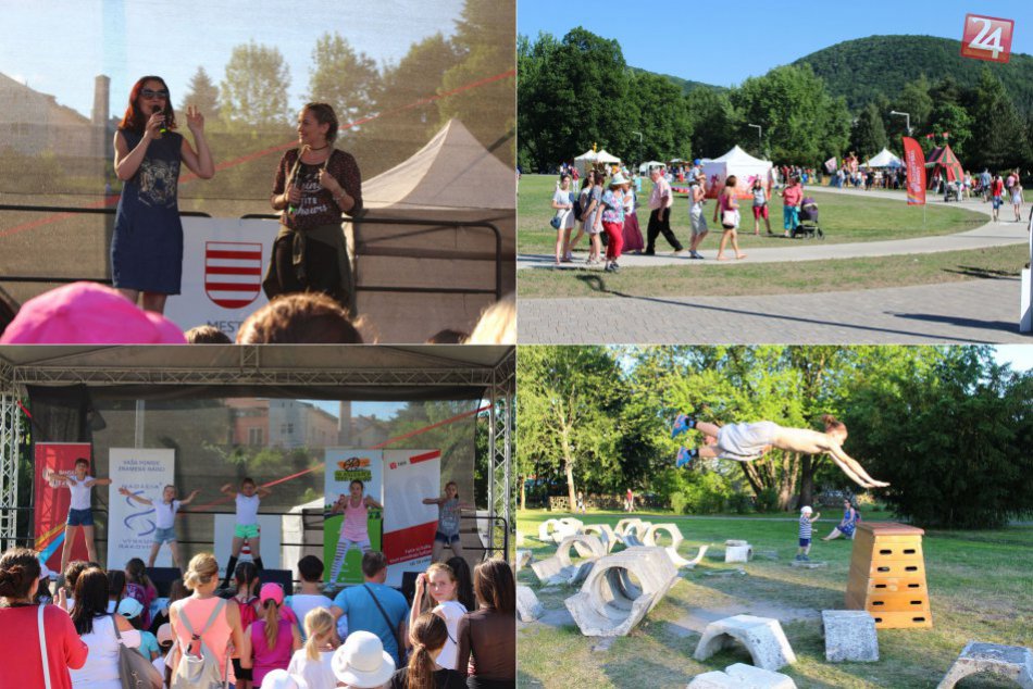 Ilustračný obrázok k článku FOTO: Veľká oslava MDD v Bystrici. V parku to žilo, zlatým klincom Mirgová