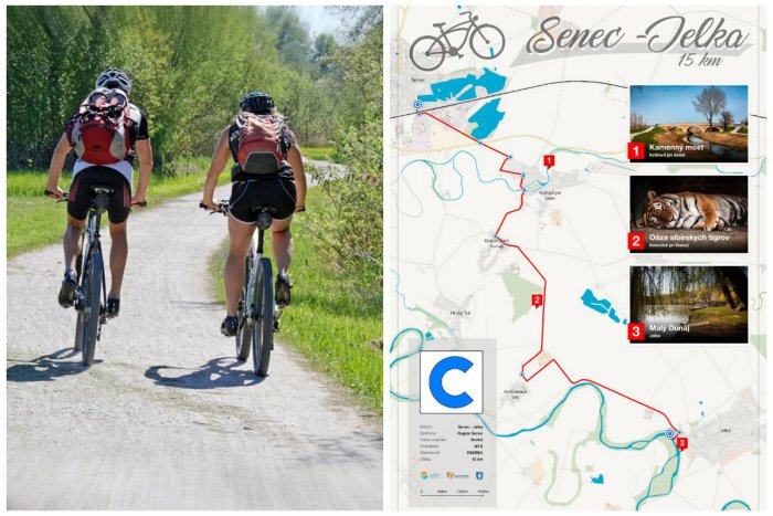 Ilustračný obrázok k článku Cyklokoalícia dokončila značenie cyklotrasy Senec – Jelka