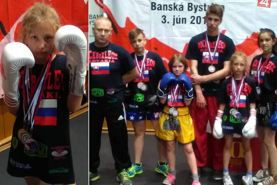Ilustračný obrázok k článku FOTO: Úžasný úspech mladej Revúčanky. Alžbetka (9) majsterkou SR v kickboxe