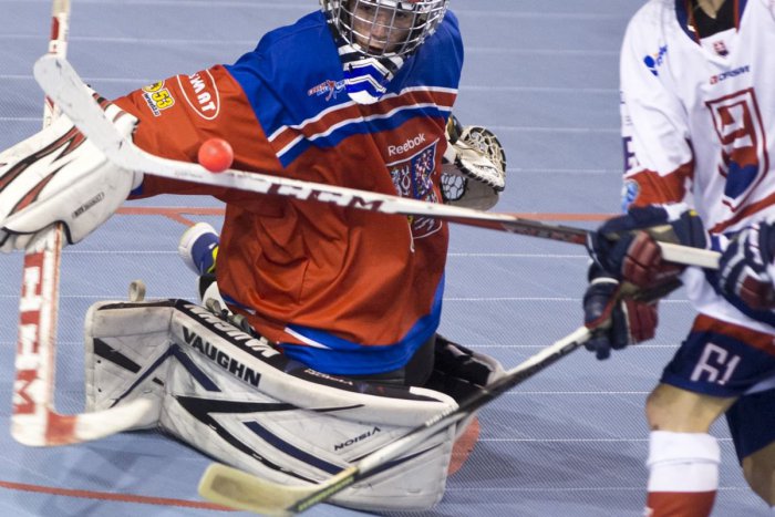 Ilustračný obrázok k článku Slovenskí hokejbalisti vo štvrťfinále zdolali Portugalsko: V semifinále proti Čechom